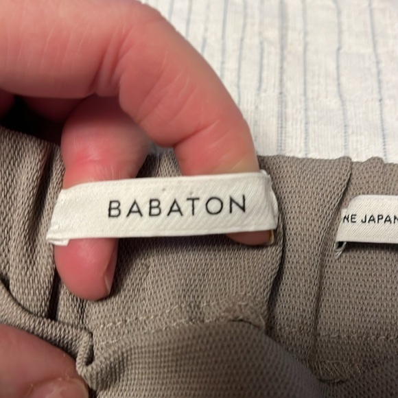 Aritzia Babaton Women's Taupe High-Waisted dress Pants EUC - Picture 3 of 5